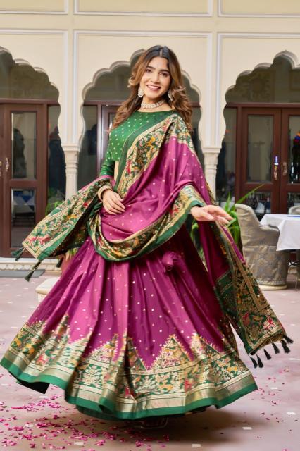 Artriddhs Dola silk vol 106 Traditional lehengha choli wholesalers in Kolkata